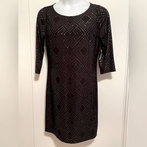 Jessica Howard Sparkly Black Dress